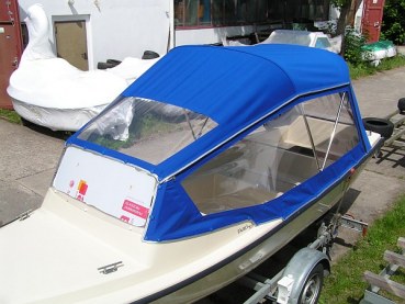 Cabrioverdeck Motorboot XL