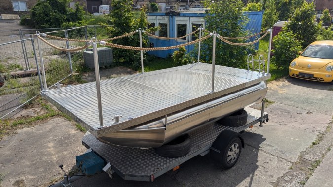 Markuro Alu-Pontonboot X4