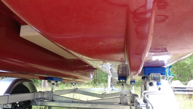 High-Quality Katamaran- / Tretboottrailer 750 kg